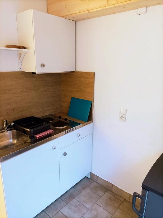 Kleine Ferienwohnung Mit Terrasse Am Waldrand Schonau  Exterior foto